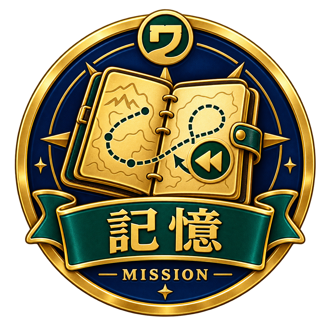 記憶ミッションのエンブレム